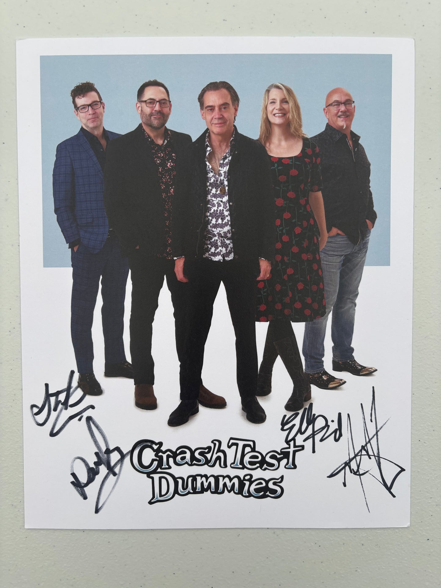 Autographed 8"x10" Band Photo (Full Body)