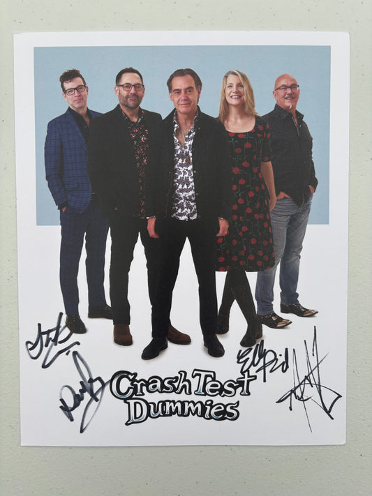 Autographed 8"x10" Band Photo (Full Body)