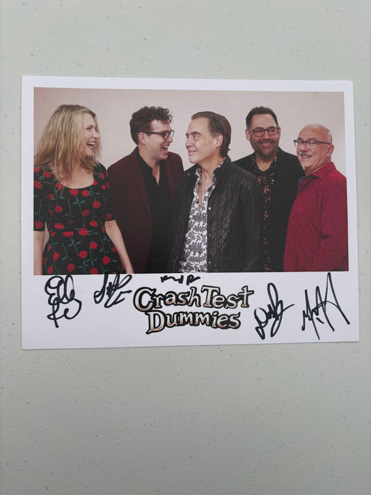 Autographed 8x10 Band Photo (Laughing)