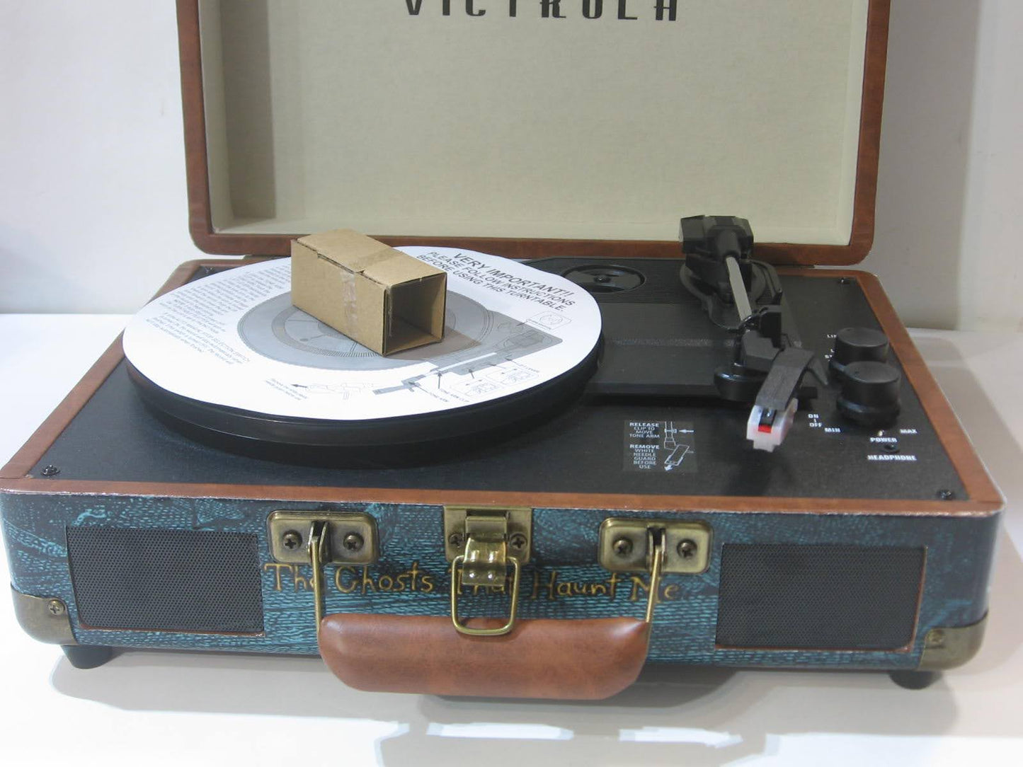NOT SOLD OUT - CLICK TO ORDER: Limited Edition "The Ghosts That Haunt Me" Turntable (Autographed)