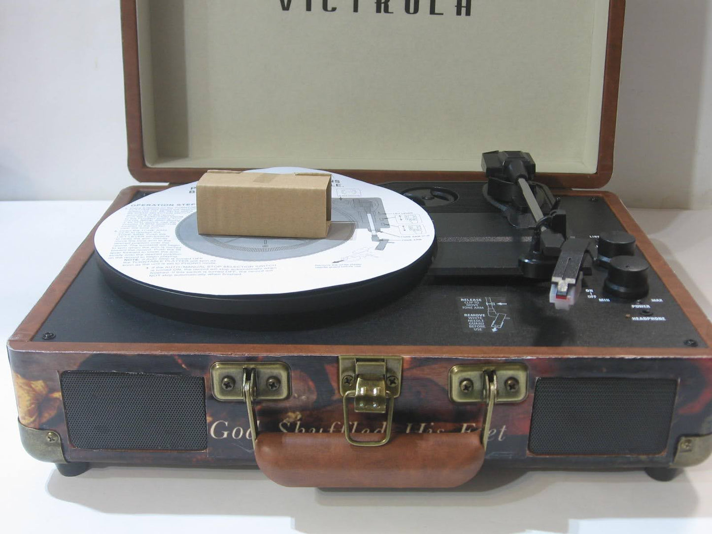 NOT SOLD OUT - CLICK TO ORDER: Limited Edition "God Shuffled His Feet" Turntable (Autographed)