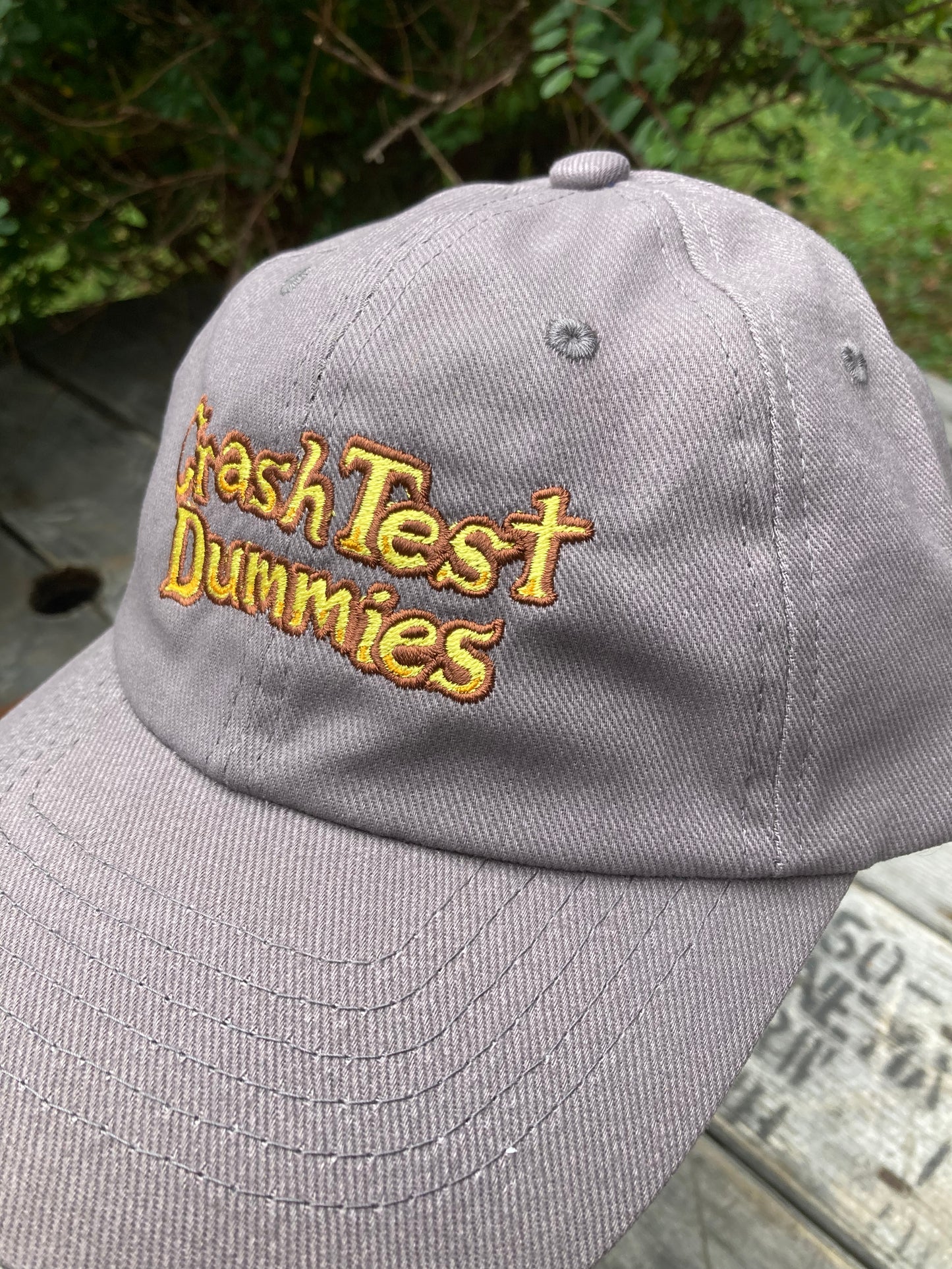 Embroidered Dad Hat (Grey)