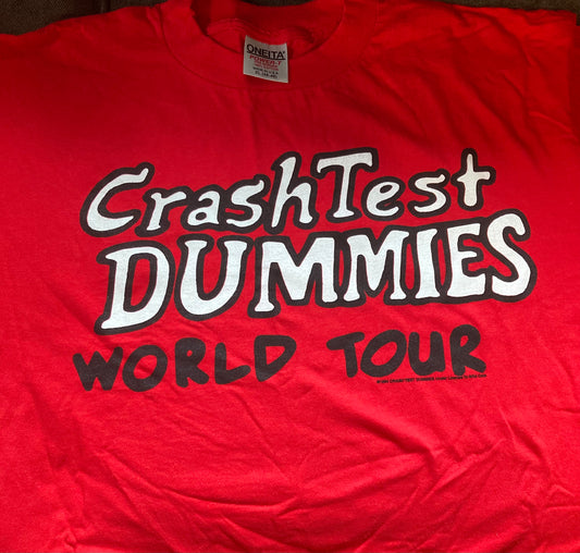 Crash Test Dummies 1995 World Tour Crew Neck