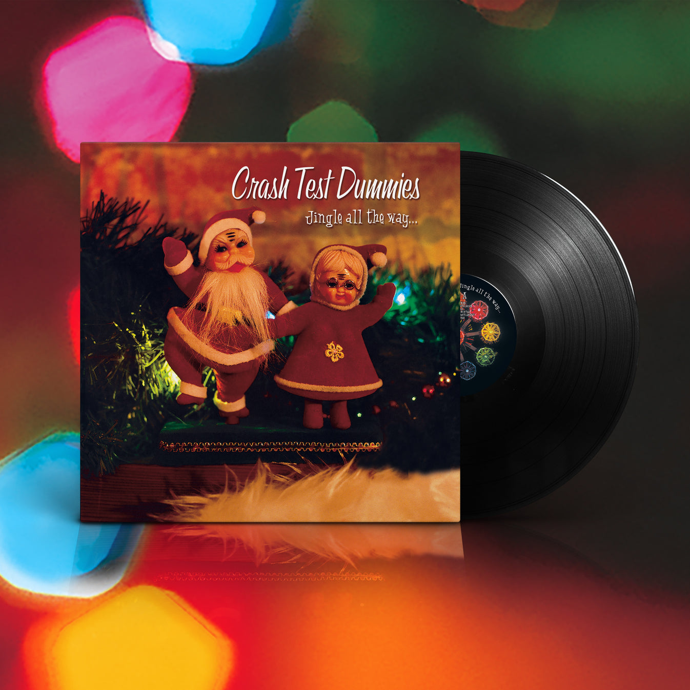 Jingle All The Way Autographed Vinyl Crash Test Dummies