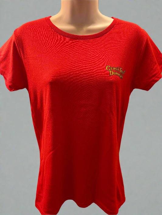 Ladies Crew Neck Logo (Red)